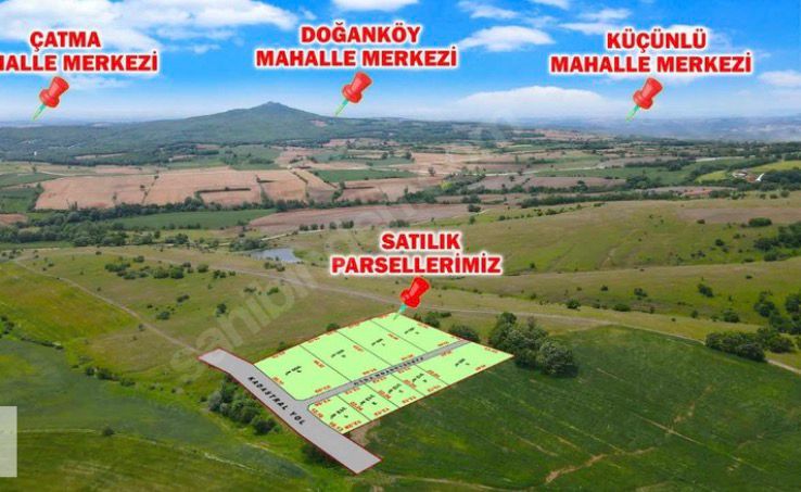 EDİRNE LALAPAŞA VAYSAL MAHALLESİNDE 5 ADET 950 M2 