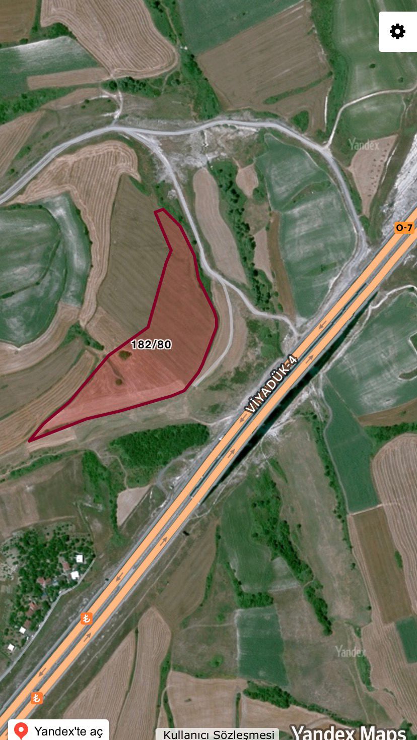 ARNAVUTKÖY YASSIÖREN’DE OTOYOLA YAKIN 791 m² YATIRIMLIK PARSEL