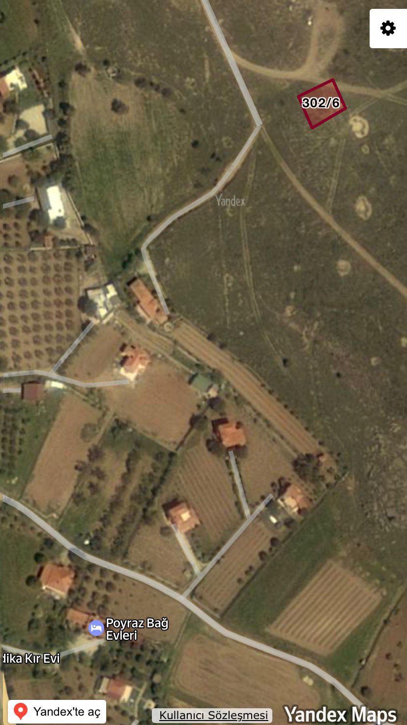 BOZCAADA ALAYBEY’DE TEK TAPU 273 m² YATIRIMLIK PARSEL